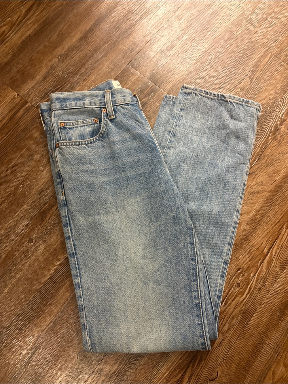 Denim Forum low rise jeans
